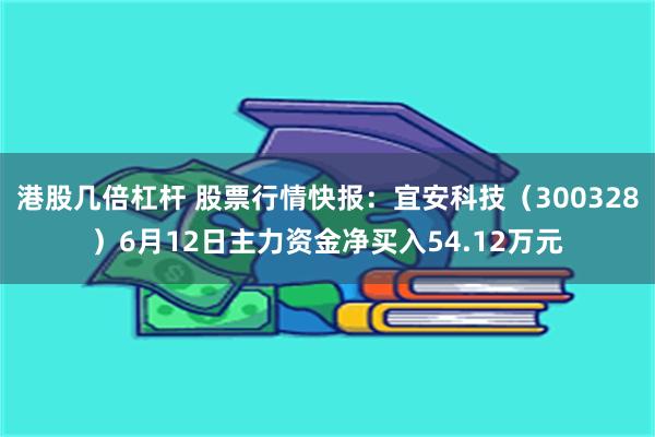 港股几倍杠杆 股票行情快报：宜安科技（300328）6月12日主力资金净买入54.12万元