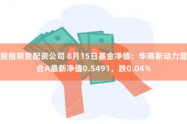 股指期货配资公司 8月15日基金净值：华商新动力混合A最新净值0.5491，跌0.04%